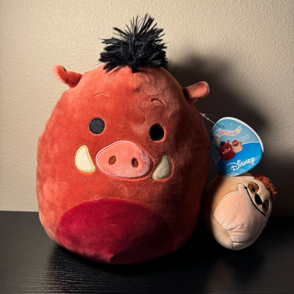 Squishmallow Pumba and Timon BNWT